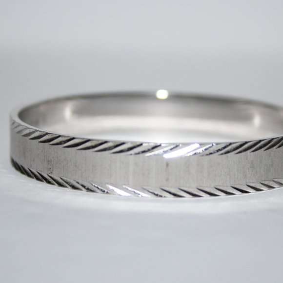 Vintage silver Monet bangle bracelet